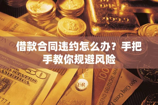 武汉借款合同违约怎么办？手把手教你规避风险