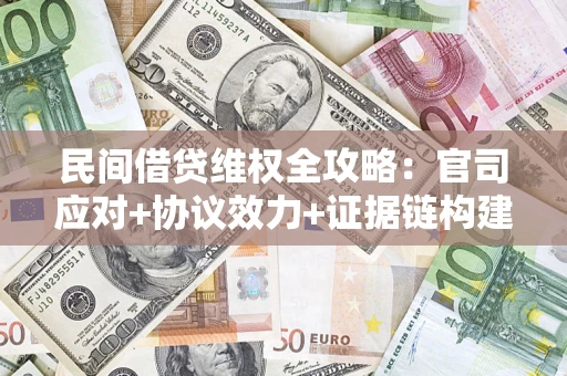 武汉民间借贷维权全攻略：官司应对+协议效力+证据链构建指南