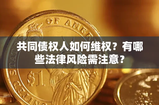 武汉共同债权人如何维权？有哪些法律风险需注意？