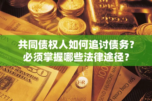 武汉共同债权人如何追讨债务？必须掌握哪些法律途径？
