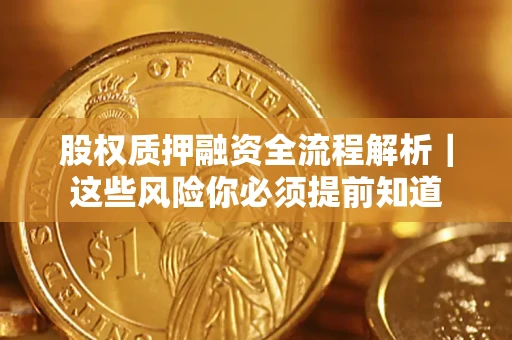 武汉股权质押融资全流程解析｜这些风险你必须提前知道