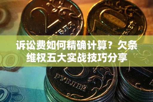 武汉诉讼费如何精确计算？欠条维权五大实战技巧分享