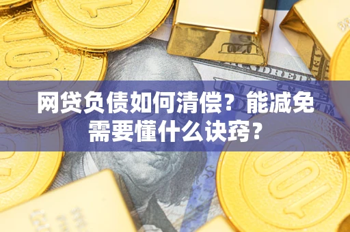 武汉网贷负债如何清偿？能减免需要懂什么诀窍？