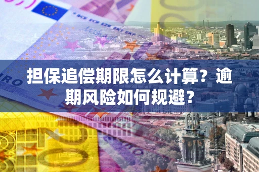 武汉担保追偿期限怎么计算？逾期风险如何规避？