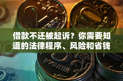 武汉借款不还被起诉？你需要知道的法律程序、风险和省钱技巧