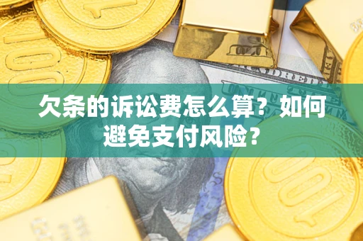 武汉欠条的诉讼费怎么算？如何避免支付风险？